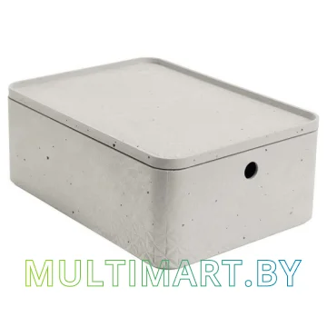 Ящик для хранения Curver Beton M 8L 243400 (серый)